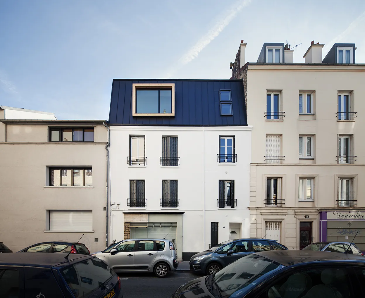 Vue extérieur duplex